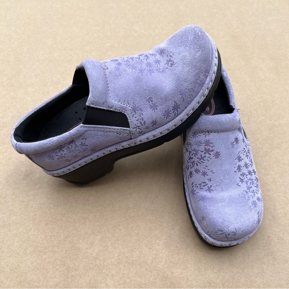 Klogs Footwear Women’s Size 7 Purple Leather Clogs Mules